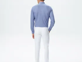 Мужские брюки Lacoste приталенного кроя