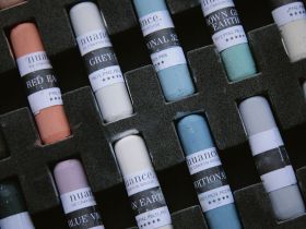 Набор пастели сухой nuance., 24 Shades Of Grey, 24 шт, в кейсе