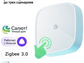 Беспроводная кнопка Sber