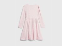 Трикотажное платье c принтом для девочек, Розовый