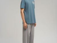 Свободная футболка comfort fit из хлопкового джерс