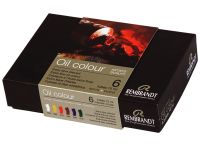 Набор масла Talens "Rembrandt" 6 цв*15 мл