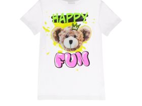 Фуфайка трикотажная для девочек (футболка)