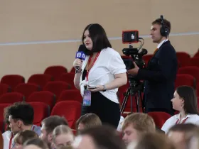 Глава Якутии выступил перед студентами ДВФУ и участниками ВЭФ-2025