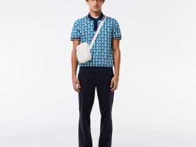 Мужское трикотажное поло Lacoste