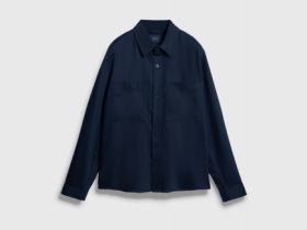 Рубашка из лиоцелла, Черный