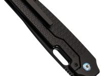 Складной нож Kizer Varatas black сталь S35VN, рукоять Black Titanium