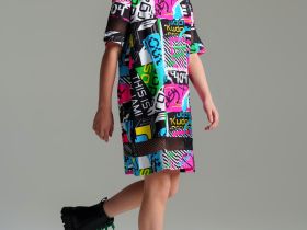 Платье трикотажное для девочек