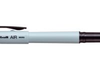 Роллер Uni-Ball AIR UBA-188C-M, 0,5 мм, цвет корпуса льдисто-голубой, цвет чернил черный