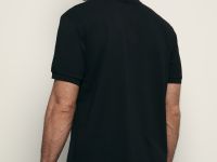 Базовое поло из хлопка прямого силуэта