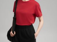 Свободная футболка comfort fit из хлопкового джерси