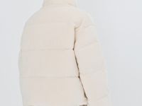 Утеплённая куртка из вельвета, Бежевый