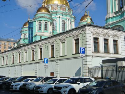 Дом причта при Соборе Богоявления в Елохове, середина XIX в.