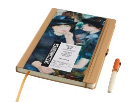 Блокнот для зарисовок SKETCHMARKER & Pushkinskiy 21*30 см 80 л 140 г Пьер Огюст Ренуар