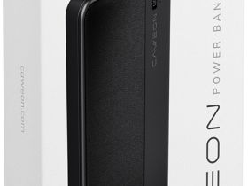 Портативное зарядное устройство Caweon CPB-B10K 10 000 мАч с кабелем USB-C Чёрный