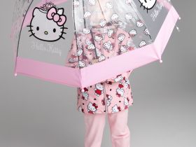 Зонт-трость механический для девочек