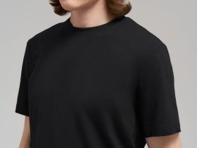 Футболка облегающего кроя из джерси