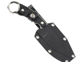 Туристический нож Sanrenmu S768, сталь 12C27, рукоять G10, черный