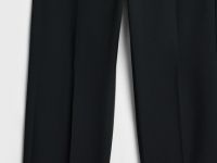 Брюки с ремнём и стрелками, Черный