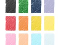 Набор карандашей цветных Гамма "Оранжевое солнце", 12 цв. (6 классич. + 6 пастельных), заточен., кар