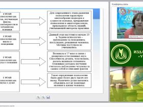 История развития психологического знания