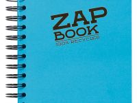 Блокнот для сухих техник на спирали Clairefontaine "Zap Book" Wiro А6 160 л 80 г