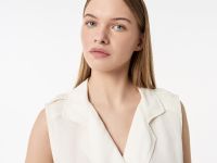 Женское платье Lacoste из смеси льна