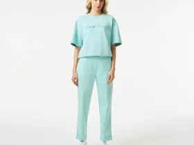 Женские брюки Lacoste стандартного кроя с регулируемым поясом