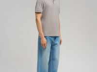 Поло slim fit из хлопка пике