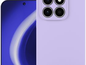 Клип-кейс Krutoff Silicone для HONOR X6c Фиолетовый