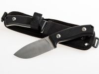 Нож с фиксированным клинком LionSteel M2 G10, сталь D2, рукоять G-10, черный