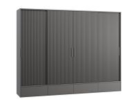 Шкаф-купе Беррингтон 4.1-307x240 Графитовый