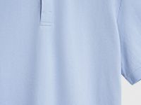 Поло из пике, Голубой