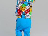 Комплект детский трикотажный для мальчиков: фуфайка (футболка), брюки