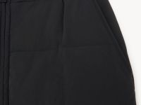 Утепленная юбка на молнии прямого силуэта