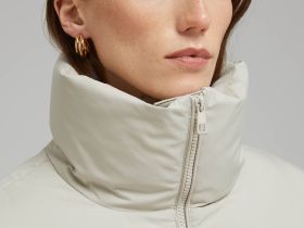 Пуховик с натуральным пухом