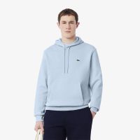 Мужское худи Lacoste классического кроя с флисом