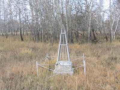 Место боя партизан с белогвардейцами 24 августа 1918 года