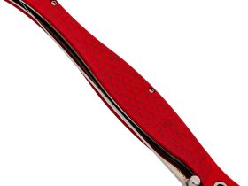 Складной нож Reptilian "Лаврак", сталь VG10, рукоять G10, красный