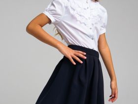 Блузка текстильная для девочки