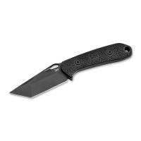 Нож с фиксированным клинком Boker FX03 Heckler & Koch, сталь MagnaCut, рукоять термопластик FRN, черный
