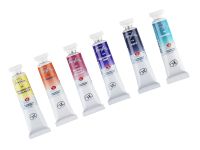 Набор акварели "Белые Ночи" Закат, 6 туб x10 мл, пластиковый коррекс