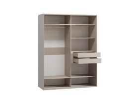 Шкаф-купе Беррингтон 2-160x210 Латте