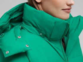 Пуховик с натуральным пухом