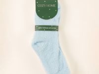 Носки Лагуна, белые/голубые