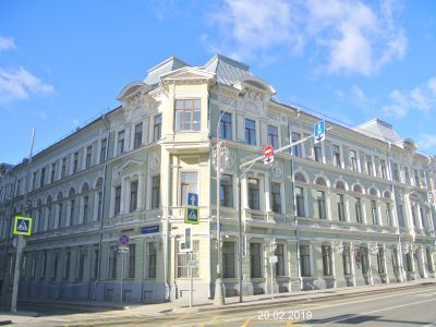 Здание Всероссийской чрезвычайной комиссии по борьбе с контрреволюцией и саботажем, в котором в 1919 г. Ленин Владимир Ильич неоднократно бывал у Дзержинского Феликса Эдмундовича