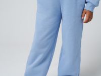 Брюки трикотажные для девочек, Голубой
