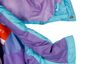 Куртка текстильная с полиуретановым покрытием для девочек