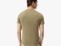 Мужская хлопковая футболка Lacoste стандартного кроя