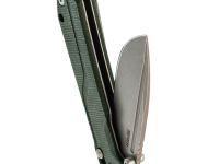 Cкладной нож SRM Rubik Large 7228B-MG, сталь 14C28N, рукоять микарта, зеленый